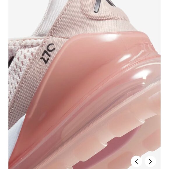 Nike Women's AirMax 270 Sneaker Pink Pearl Size US 8 GREAT CONDITION $170 [jb] - Picture 6 of 16